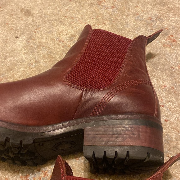Beuno Florida Leather Chelsea Boot Burgundy Size EUR 41 / US 9.5-10 EUC - Picture 13 of 15